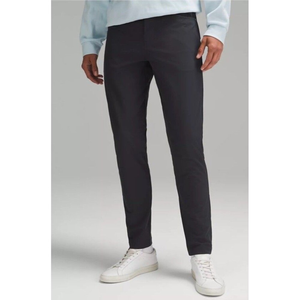 Lululemon Mens Black ABC 5 pocket warpstreme pants Size 32x32